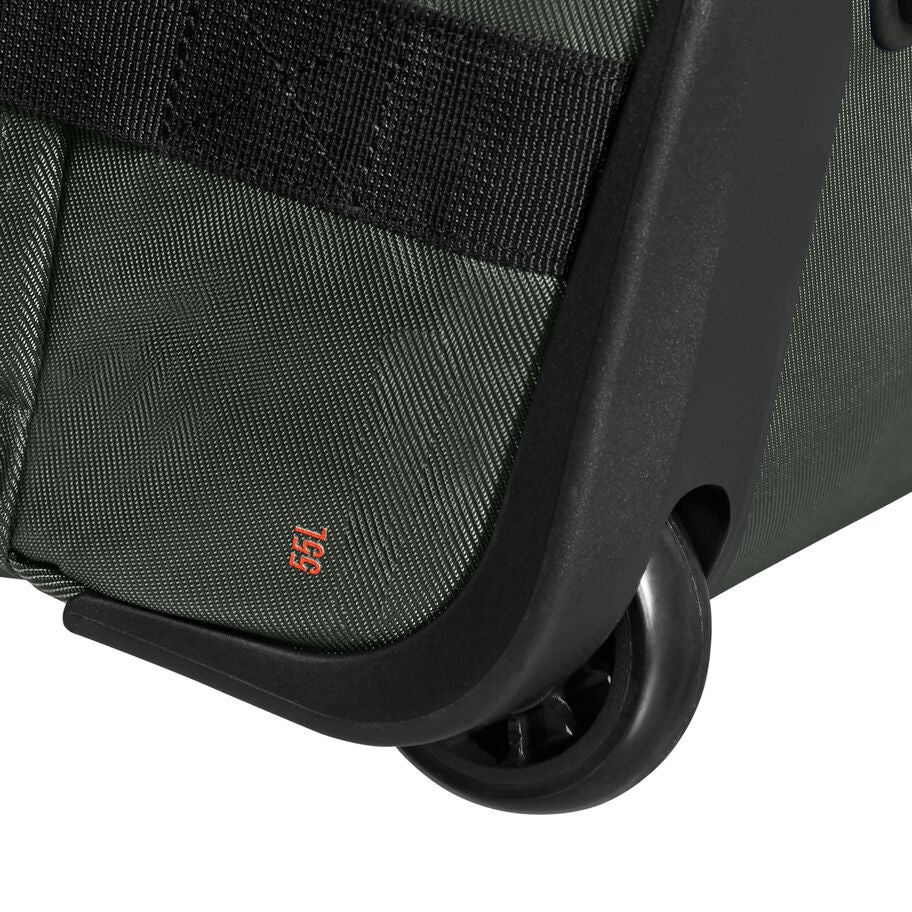 American Tourister Urban Track Small Wheeled Duffle (21.5") in the color Dark Khaki. image number 10
